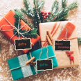 thumbnail image 4 of Chalkboard Tags Hanging Wooden Chalkboard Signs 3.35 x 2.36 Inch Mini Wood Chalkboard Labels Rectangle Blackboard Tags, 4 of 5