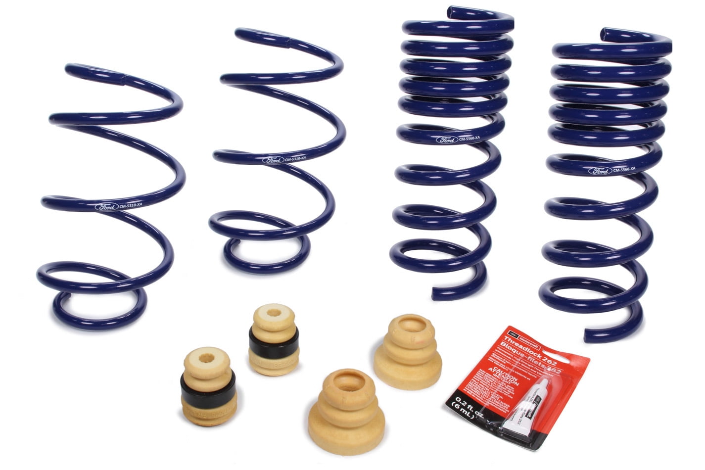 Ford Performance Parts M5300-XA Front & Rear Coil Spring Kit for 2015-2019 Ford Mustangs