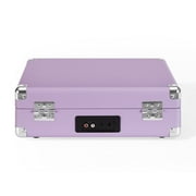 Crosley Cruiser Plus Vinyl Record Player مع مكبرات الصوت والبلوتوث اللاسلكي - أقراص صوتية