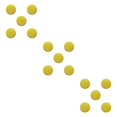 thumbnail image 2 of QualitChoice 5Pcs Tennis Rackets Shock Absorber Dampeners Vibration Reduction Dampers Yellow 3Set, 2 of 6