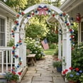 thumbnail image 3 of 59 Inch Independence Day Daisy Vine Garland, Red White Blue Artificial Flower Strand for 4th of July Wreath and Mantel Decor,July 4th Decorations, 3 of 8