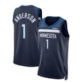 thumbnail image 1 of Men Women Unisex Basketball Jersey EDWARDS 5# 1# REID 11# TOWNS 32# Adult Youth Basketball Tops T-shirt, 1 of 4