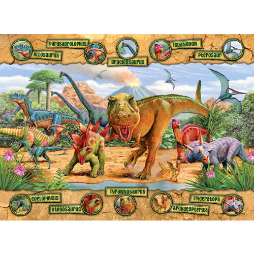 Ravensburger - Dinosaurs - 100 Piece Kids Jigsaw Puzzle