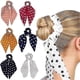 thumbnail image 1 of 6 Pcs Scarf Hair Ties,satin Bowknot Hair Scarf Scrunchies Elastic Hairband Polka Dot Scrunchy Ties, 1 of 4