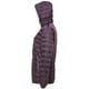 thumbnail image 3 of 2786 - Chaqueta acolchada con capucha resistente al agua y viento para mujer (Berenjena/mora) 2786 UTRW3425_auberginemulberry, 3 of 3