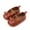 Coffee, variant on Loliuicca Baby Girl Leather Flats Infant Bow Walker Crib Shoes for Party