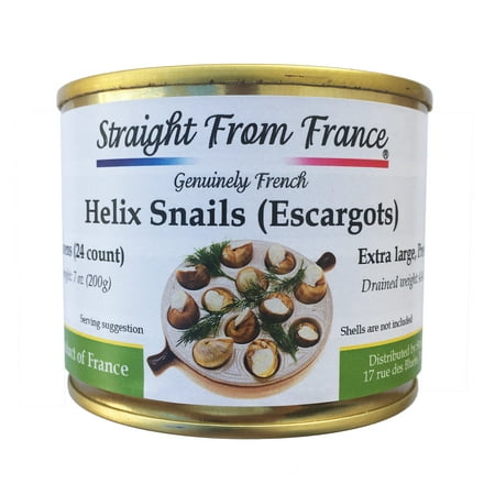 Straight from France Helix Canned Escargots Snails 2 dozens 7 (Best Canned Escargot Brand)