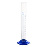 Uxcell 250ml Single Metric Borosilicate Glass Graduated Cylinder
