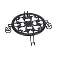 thumbnail image 3 of Flower Pot Stand, Plant Pot Holder Wrought Iron Elegant Durable Plant Riser  For Living Room For Office For Balcony, 3 of 8