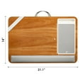 thumbnail image 6 of Rossie Home Premium Acacia Wood Lap Desk, Golden Saddle, 6 of 7