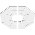 thumbnail image 2 of 22"OD x 7"ID x 7 1/2"C x 1"P Logan Architectural Grade PVC Contemporary Ceiling Medallion, Two Piece, 2 of 11
