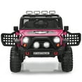 thumbnail image 6 of Costway 12V Kids Ride On Truck Remote Control Electric Car with Lights&Music Pink, 6 of 8
