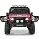 thumbnail image 3 of Costway Coche eléctrico de control remoto para niños de 12 V con luces y música rosa, 3 of 4