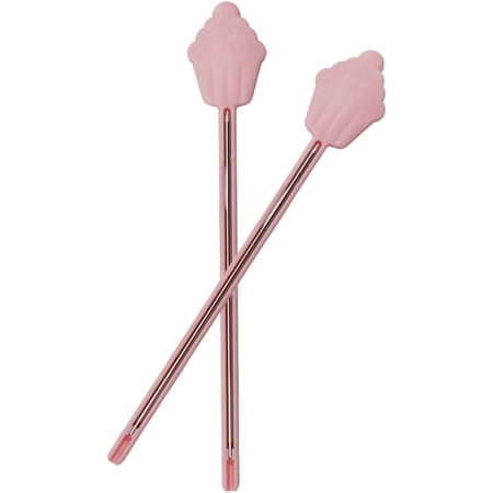 2 Pieces Stainless Steel Foldable Cake Testing Needles Test Pin for Kitchen Home Bakery Tools