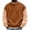 Brown, variant on qafoshin Color Block Crew Neck Sweatshirt for Men, Fashion Classic Regular Fit Soft Raglan Long Sleeve Casual Pullover Tops