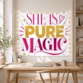 thumbnail image 5 of Vertical Graphic with Line Typographic Arrangement, Inspirational Illustration for Quote Lovers, Wall Decor, Valentine'S Day Gift, Tapestry Wall Hanging for Dorm and Living Room, 5 of 7