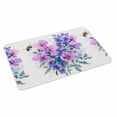 thumbnail image 2 of Purple Pink Flowers Door Mat&nbsp;Indoor Outdoor Entrance, Non Slip Rug for Kitchen Bathroom Entryway Rug, Farmhouse Watercolor Floral Washable Doormat Floor Mat for Office Home Decor 24x36 Inch, 2 of 8