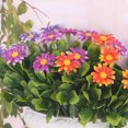 thumbnail image 2 of 2 Piezas De Flores Falsas Ramo Artificial De De Floral Decoración De Soledad Crisantemos artificiales, 2 of 6
