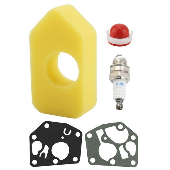 Air Filter Spark Plug Carburetor Set Part Air Fuel Filter Gasket Fit for Briggs and Stratton 795083 698369 694394