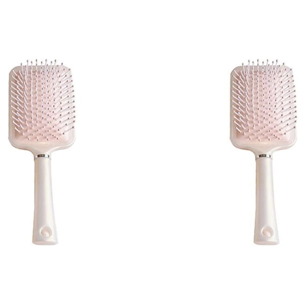 Cepillo para el cabello Qarigey Peine Peluquería antiestática portátil Color perla