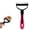 rose red, variant on Double-Sided Pet Deshedding Brush – Undercoat Rake with 17 Wide Teeth for Long-Haired Dogs & Cats