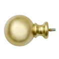 thumbnail image 4 of UTOPIA ALLEY Wall Mounted 3/4 Inch Curtain Rod - Curtain Rods For Windows 48 to 86 Inch, Adjustable Drapery Rods, Gold Curtain Rods, Bedroom Curtain Rods, Tapestry Poles (Gold, 48"-86"), 4 of 9