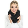 thumbnail image 2 of Basico Winter Infinity Scarf for women Warm Knitted Circle Loop Various Colors Neck Warmer, 2 of 7
