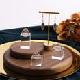 thumbnail image 2 of Ring stand holder jewellery display jewelers jewelry organizer stands for ring stand holders set case acrylic style 2 Large one, 2 of 6