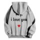 thumbnail image 3 of WILLBEST Sudaderas De Hombre Valentine'S Day Couple Printed Hoodie Unisex Hoodie Couple Hoodie XXXGrande, 3 of 3