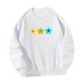 thumbnail image 4 of Sudadera para Mujer Moda Impreso Camisa Blanca Tops de Manga Larga para Calle M Yuyangstore Camisa de entrenamiento, 4 of 8