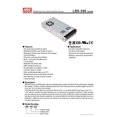 thumbnail image 2 of MEAN WELL LRS-350-24 350.4W 24V 14.6 Amp Single Output Switchable Power, 2 of 5