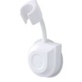 thumbnail image 1 of Alcachofa de ducha para baño, alcachofa de ducha sin perforaciones, soporte para ducha, color blanco Sailing Electrónica, 1 of 5