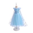 thumbnail image 5 of Vestido de verano para niñas, vestido infantil con mangas de malla, lindo y exquisito vestido para niñas, 5 of 5