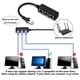 thumbnail image 5 of 3 en 1 RJ45 Splitter 1 Male a 3 Ethernet Adaptador de cable de red de Ethernet 24 cm Redes de red ADSL reemplazable para el hogar Inevent EL016060-01, 5 of 7