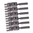 thumbnail image 1 of Sillines de Rodillo de Cuerda de Guitarra shamjiam 6 Piezas Negro, 1 of 5
