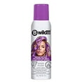 thumbnail image 2 of Jerome Russell B WILD Temporary Hair Color Aerosol Spray, Vibrant Chalk Colors (w/Sleek Steel Pin Tail Comb) Haircolor Dye Hairspray (Panther Purple), 2 of 3