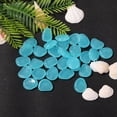 thumbnail image 4 of 100 piezas luminosas guijarros rocas mezcla de colores piedra pecera decoración (azul) Tmvgtek Para estrenar, 4 of 6