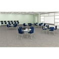 thumbnail image 2 of Correll CSC 18" Classic Metal/Plastic Stacking Student Chair in Blue (Set of 6), 2 of 6