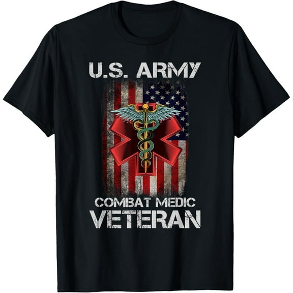 U.S. Army Combat Medic Veteran T-Shirt