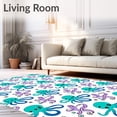 thumbnail image 2 of ODIKA 8x10 Machine Washable Non-Slip Area Rug, Enchanting Sea Fantasy Design with Playful Octopus and Jellyfish Ultra Soft Rug, None, 728812, 2 of 7