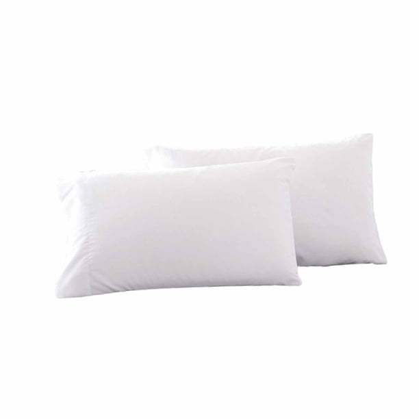 Tapas de Almohada Amarillas Capa de Aislamiento Del Núcleo de la Almohada de Fibra, Cubierta Protectora Transpirable de Poliéster Beige a Prueba de Aceite Conjunto de 2, 18.89x29.13x0.19In Tapas de Al