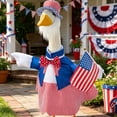 thumbnail image 5 of Nkmbld Patriotic Porch Goose Outfits, 4th of July Goose Costume Cute Independence Day Goose Clothes for Front Porch Outdoor Patio Yard 250th Anniversary, 5 of 8