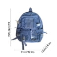 thumbnail image 3 of Cute Backpack Korean Version College Style Backpack Large Capacity Nylon Material For Elementary Middle School Students School Bag, 3 of 6
