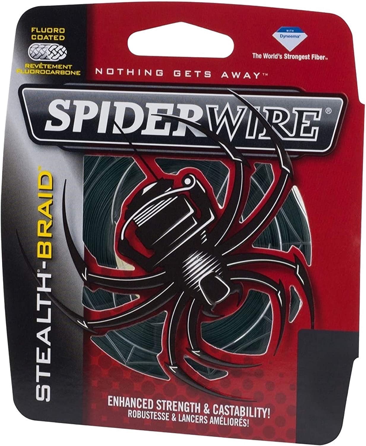 SpiderWire Stealth® Braid Fishing Line, Moss Green, 100 lb Test Strength, 250 yd
