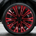 thumbnail image 3 of Universal 4 Piece Multi Color PP Material Car Hub Cap Set for 15 Inch Wheel Use, 3 of 9