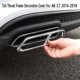 thumbnail image 1 of Embellecedor de Cubierta de DecoracióN de de Garganta Trasera de Coche, Accesorios Exteriores de Tubo de Escape de Acero Inoxidable para A6 C7 2016-2018, 1 of 5