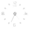 thumbnail image 1 of Reloj de Pared de Bricolaje, Adhesivo de Superficie de Espejo de Reloj de Pared de Bricolaje sin Marco Grande Moderno para decoración de habitación de Oficina en casa(Plata) Unbranded 3115200129311, 1 of 7