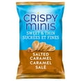 thumbnail image 2 of Quaker Crispy Minis Sweet & Thin Salted Caramel Brown Rice Chips, 90g/3.15 oz. Bag {Imported from Canada}, 2 of 4