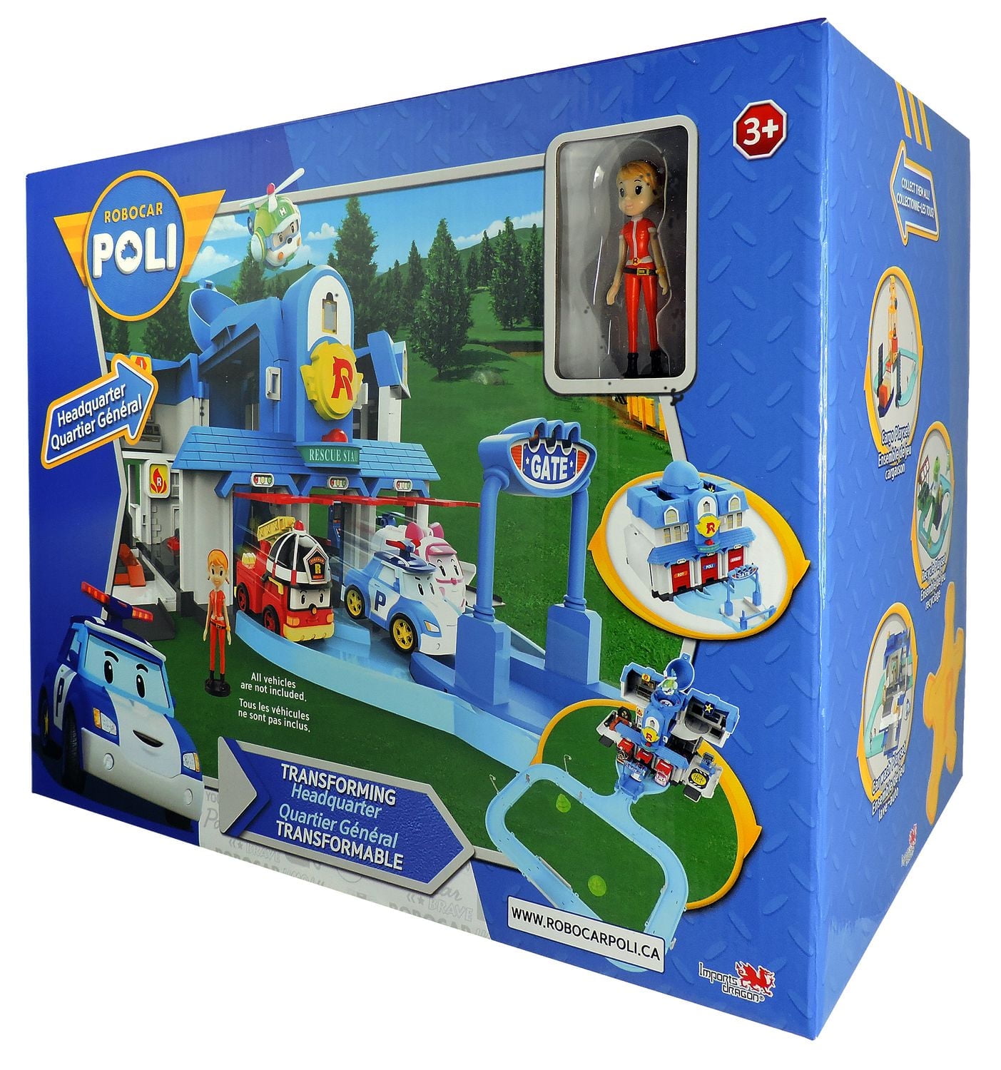 Robocar Poli - Transforming Headquarters Playset