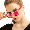 thumbnail image 6 of Colossein UV400 Mirrored Lens Women's Outdoor Sunglasses, Pink, 6 of 6